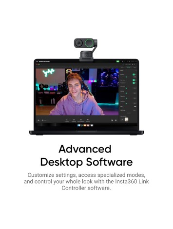 Insta360 Link 2 - The AI-powerd 4K Webcam